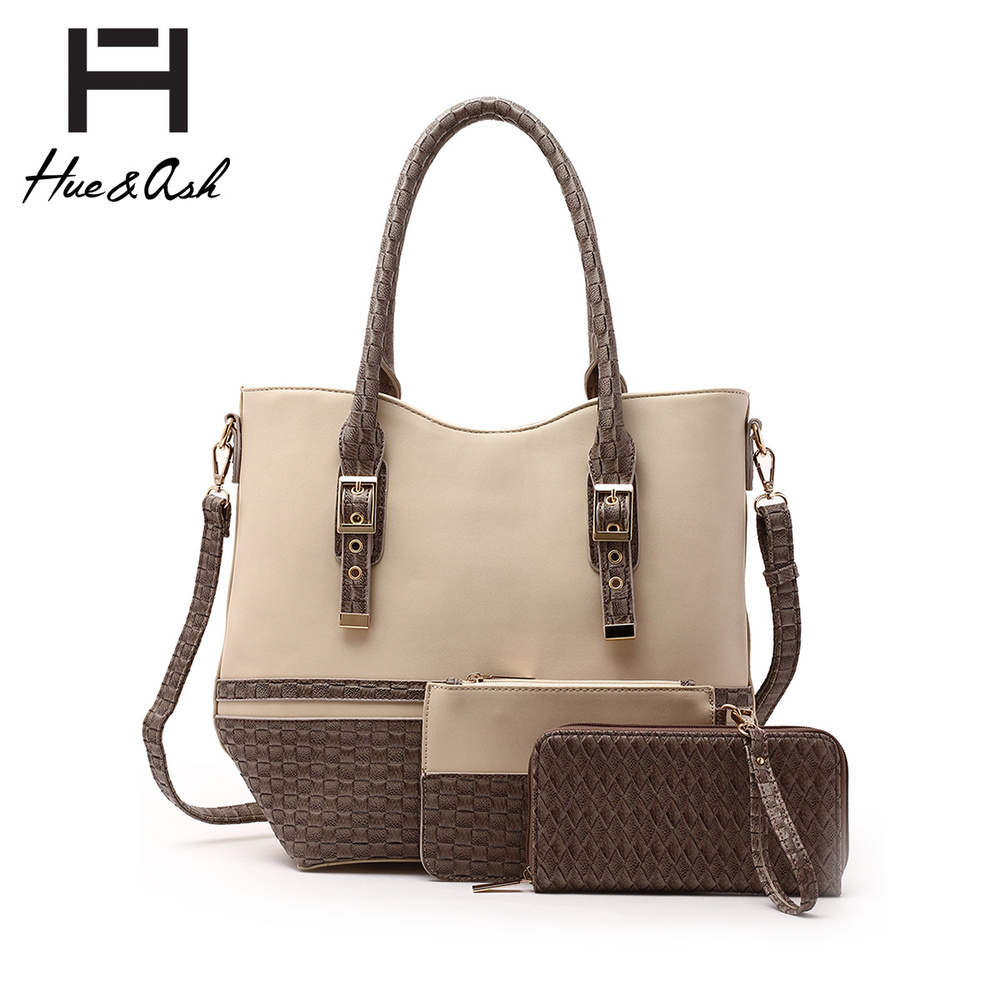 Fashion Top Handle Satchel & Wallet Set(3 in 1) - Fashion Handbags - Onsale Handbag