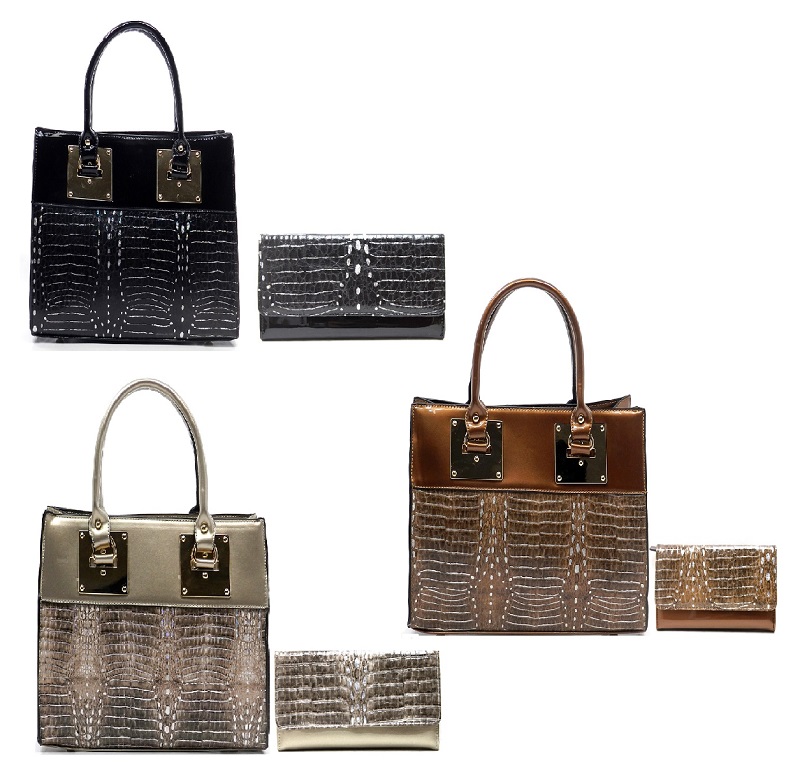 Wholesale Fashion Handbags (3pcs set with wallet) - Wholesale sets - Onsale Handbag