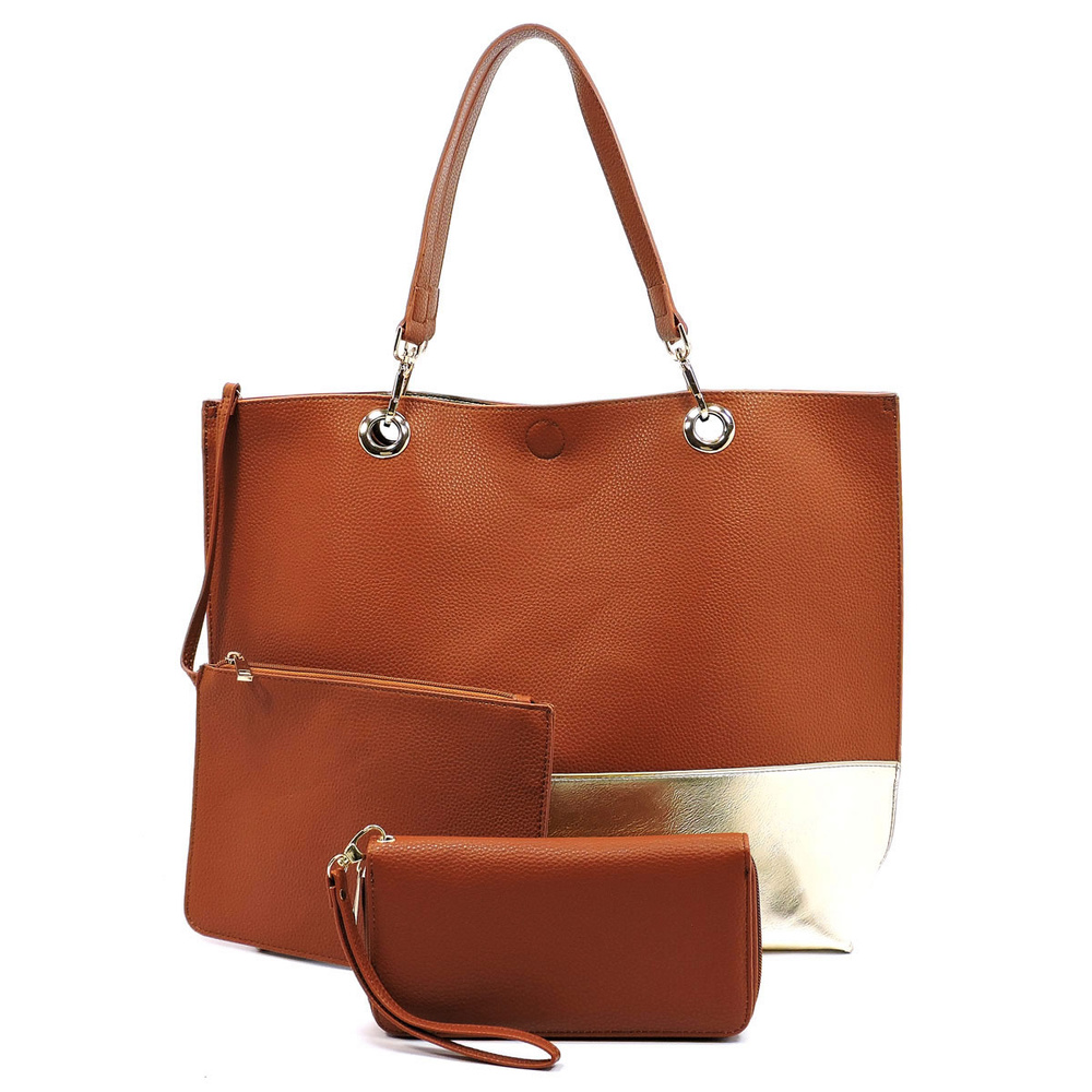 Colorblock 3-in-1 Reversible (Large Bag) - Alba Collection Handbags ...