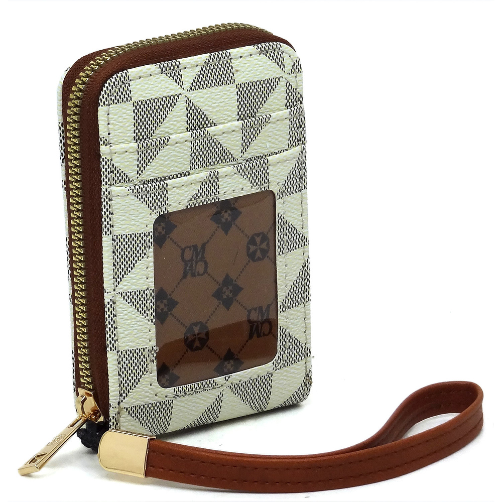 Monogram Accordion Card Holder Wallet Wristlet - New Arrivals - Onsale  Handbag