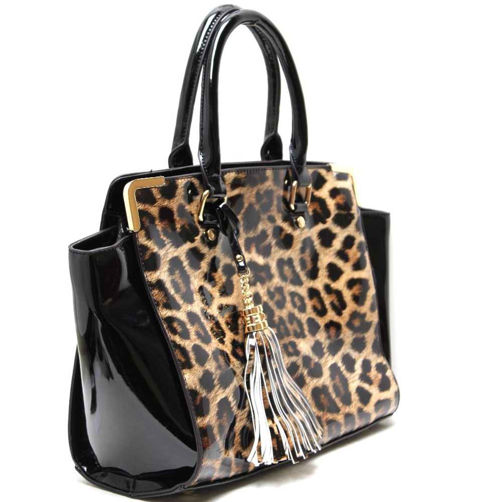 Fashion Handbag with cheetah print - Animal Print - Onsale Handbag