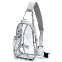 See Thru Clear Bag Sling Bag Crossbody Backpack