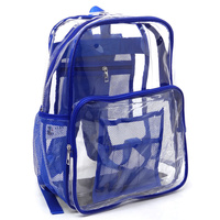 See Thru Clear Large Backpack School Bag