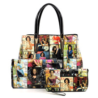 Magazine Cover Collage 3-in-1 Satchel