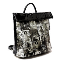 Magazine Cover Collage Backpack
