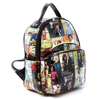 Magazine Cover Collage  Backpack