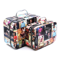 Magazine Cover Collage 2-in-1 Cosmetic Case