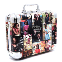Magazine Cover Collage Cosmetic Case