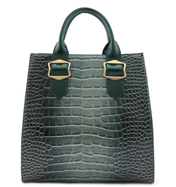 Fashion W/Croco Print handbag