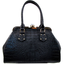 Fashion w/ Croco Print handbag
